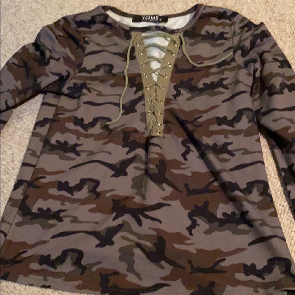 Camo long sleeve